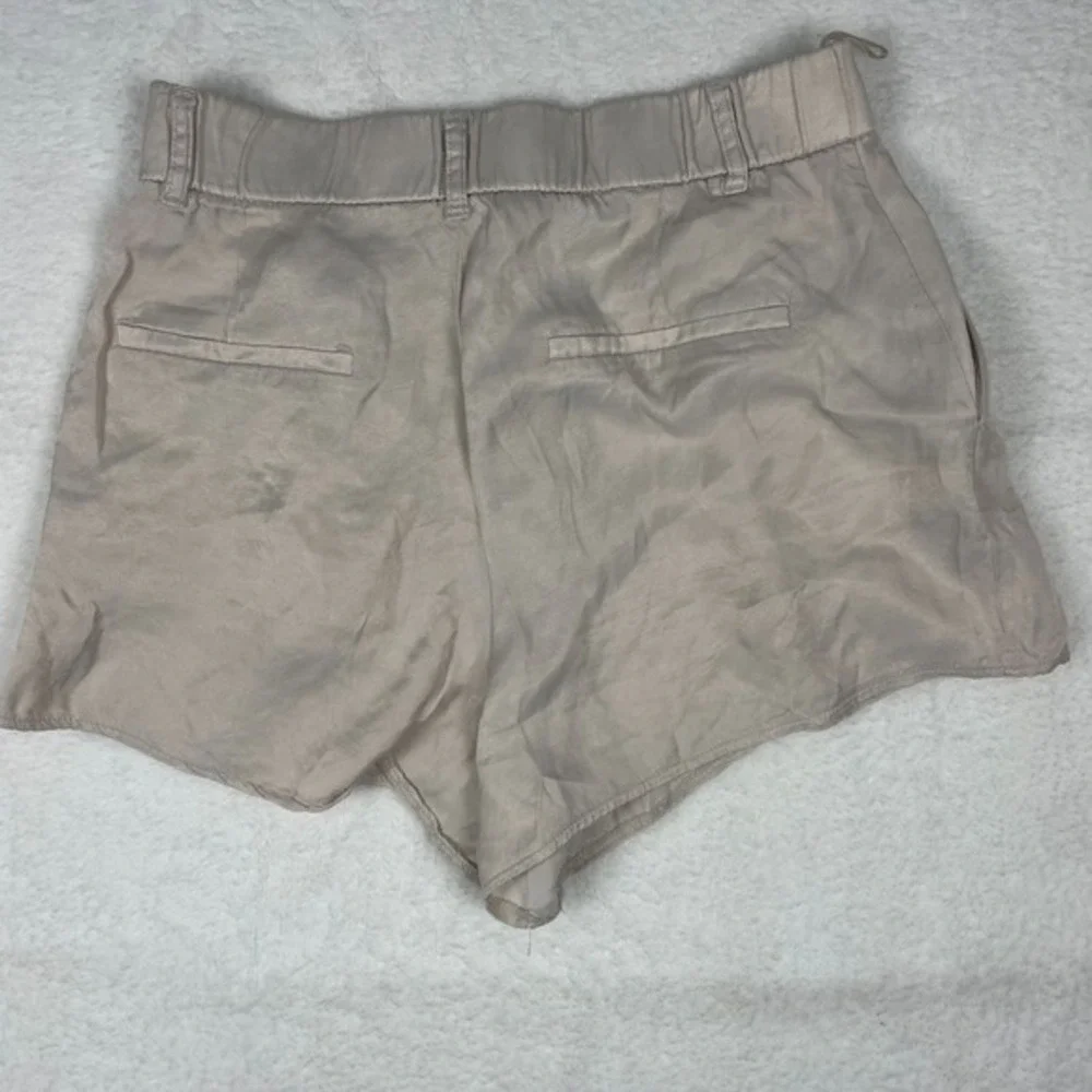 Zara Sz M Silky Satin‎ Sexy Summer Boho Cottage High Waisted Coastal Vacation